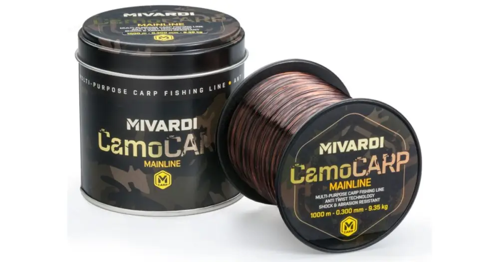 Bezpečná Platba Mivardi Vlasec CamoCARP Mainline 1000 m - 0,30 mm 9,35 kg
