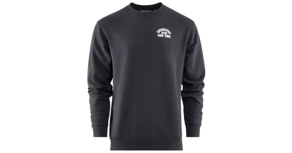 Hit Sezóny Grundéns Mikina 1926 Crew Sweatshirt Black - L