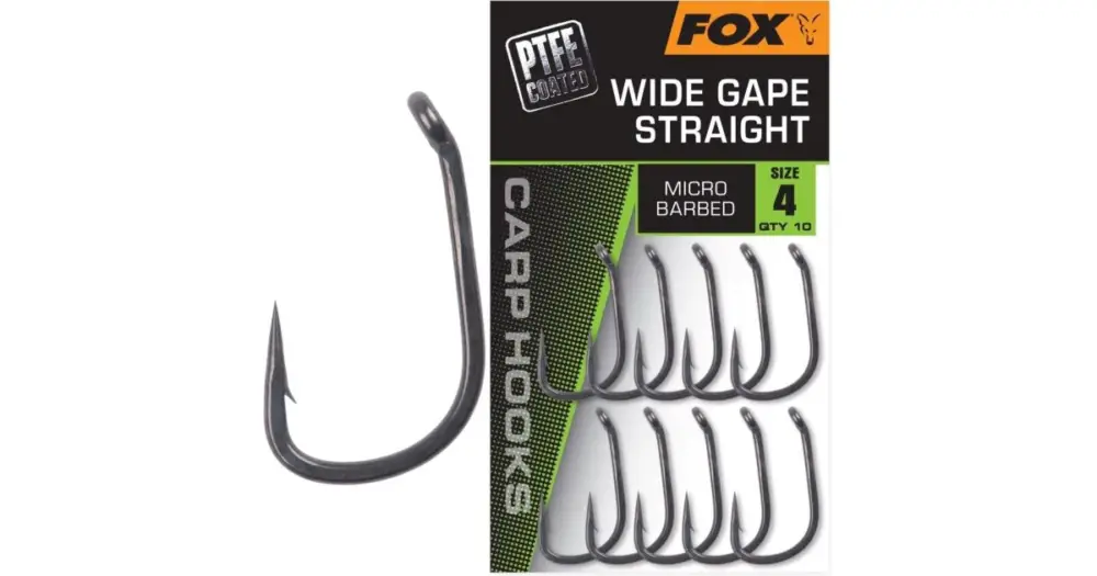 Fox Háčky Wide Gape Straight 10 ks Bezpečná Platba