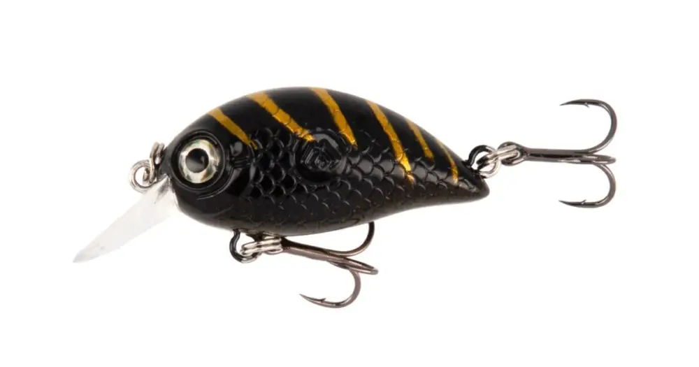 Novinka Mikado Wobler Shimmy Plovoucí Black Tiger 3,4 cm 3 g