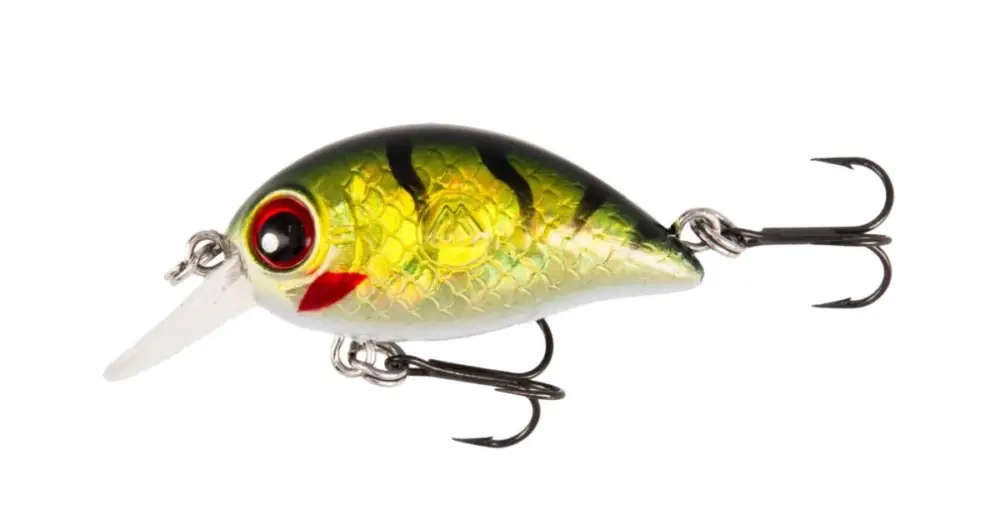Mikado Wobler Shimmy Plovoucí Green Perch 3,4 cm 3 g Cenový Hit