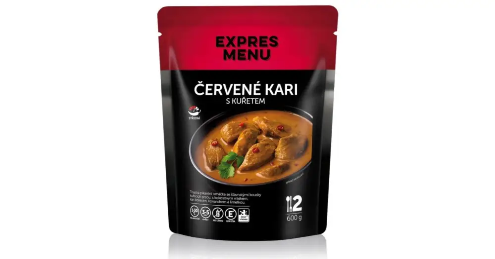 Ověřený Expres Menu Červené Kari S Kuřetem 600 g