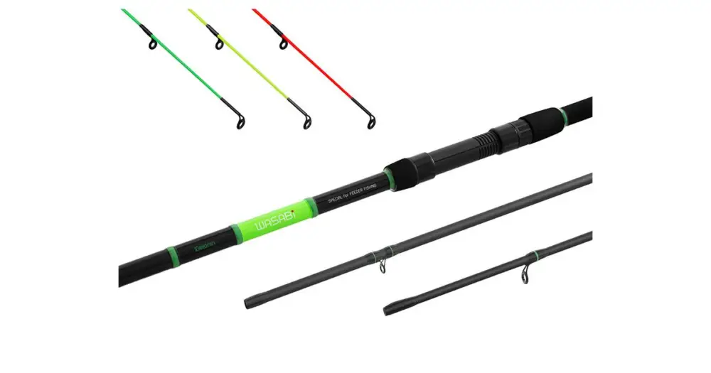 Hit Sezóny Delphin Prut Wasabi Feeder NXT 2,7 m 80 g 3-díl