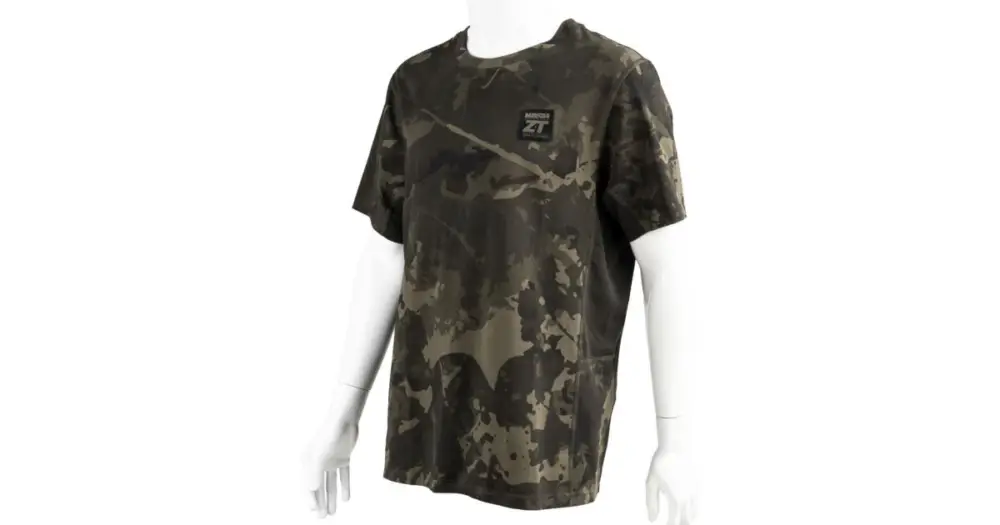 Nash Tričko ZT Lite Luxe T Shirt Camo - XXL Akční Nabídka