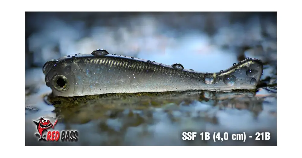Akce Redbass Gumová Nástraha Mikrosmáček SSF 1B 21B - 4 cm 0,6 g