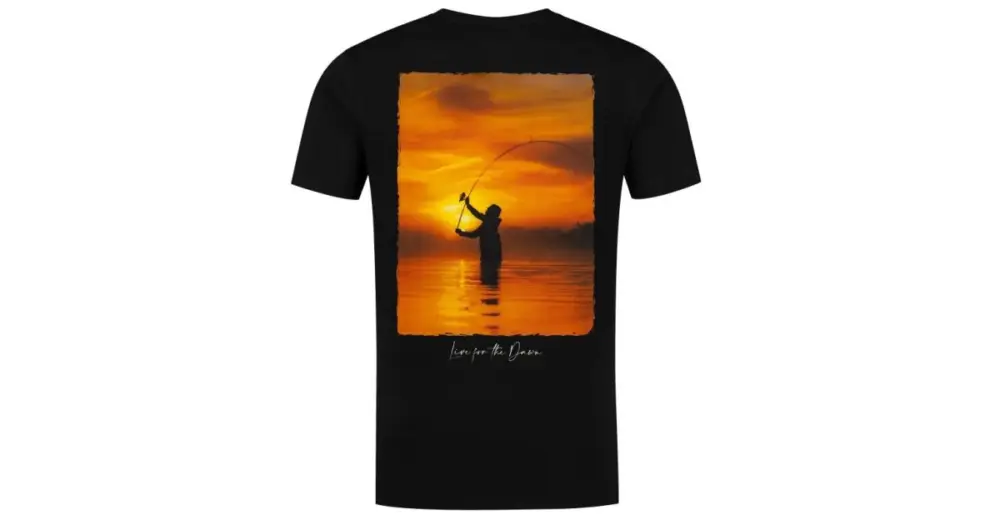 Korda Tričko Sunrise Tee Black - M Cenově Výhodný