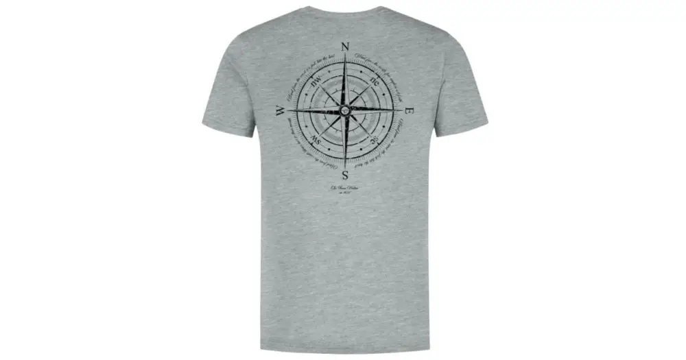 Must-Have Korda Tričko Compass Tee Heather Grey - S