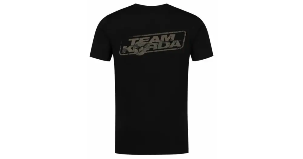 Značkový Korda Tričko TK Digi Kamo Tee Black - L