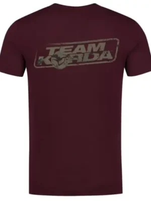 Zlevněný Korda Tričko TK Digi Kamo Tee Burgundy - M