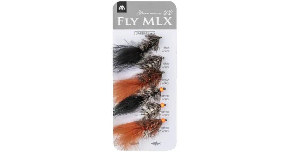 Akční Cena Mikado Sada Umělých Mušek Stremers Woolly Bugger Barbed 6 ks
