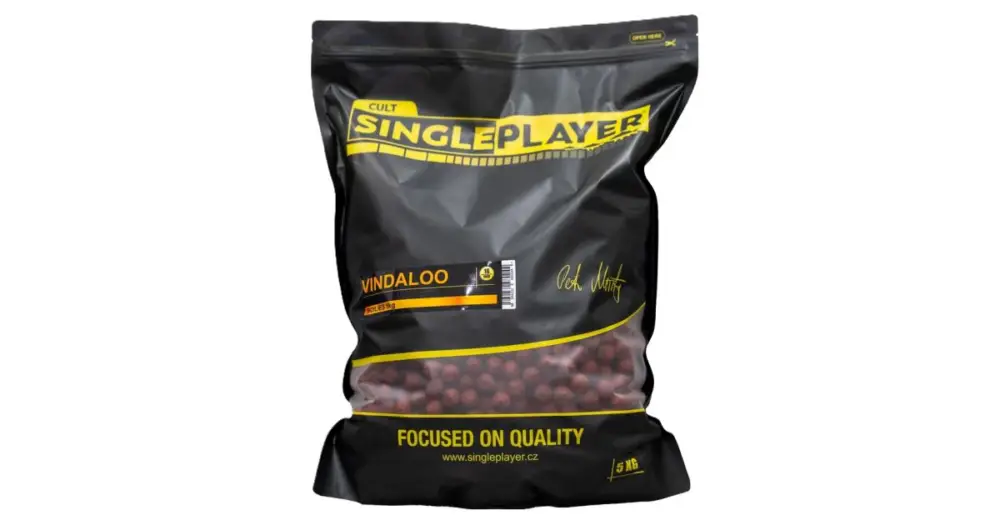 Singleplayer Boilies Vindaloo - 5 kg 24 mm Omezená Nabídka