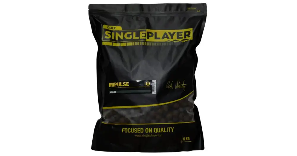 Autentický Singleplayer Boilies Impulse 5 kg