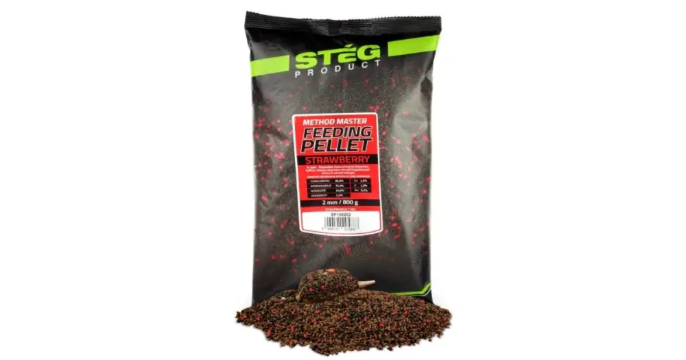 Nakupujte Hned Stég Pelety Feeding Pellet 800 g 2 mm - Strawberry