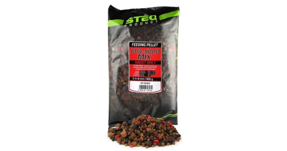 Stég Pelety PVA Spod Mix 800 g 3-5-8 mm Sleva