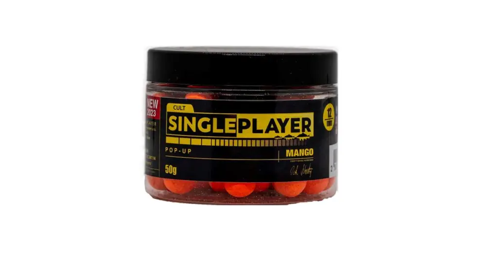 Singleplayer Plovoucí Boilies Pop-Up Boilies Mango 50 g Hit Sezóny