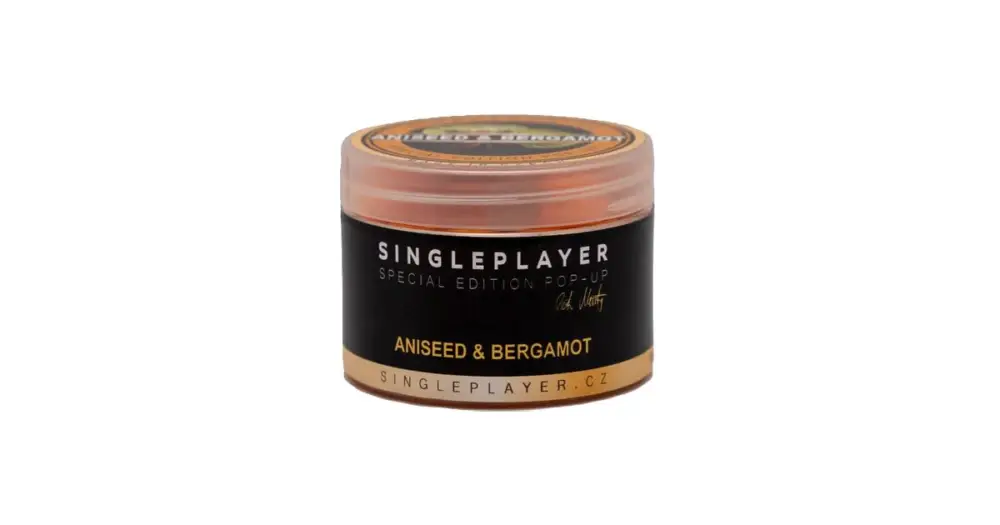 Singleplayer Plovoucí Boilie Special Edition Pop-Up Aniseed & Bergamot 50 g Časově Omezené