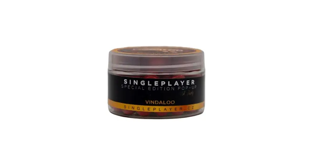 Singleplayer Plovoucí Boilie Special Edition Pop-Up Vindaloo 50 g Originální