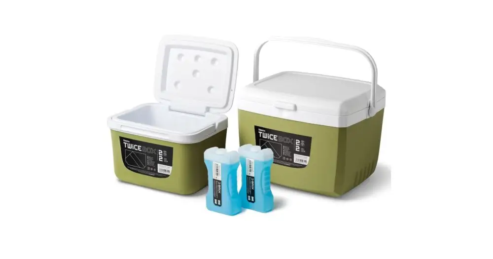 Výhodná Nabídka Delphin Set Chladících Boxů TwiceBOX 2v1 - 5l+3l 2x400ml