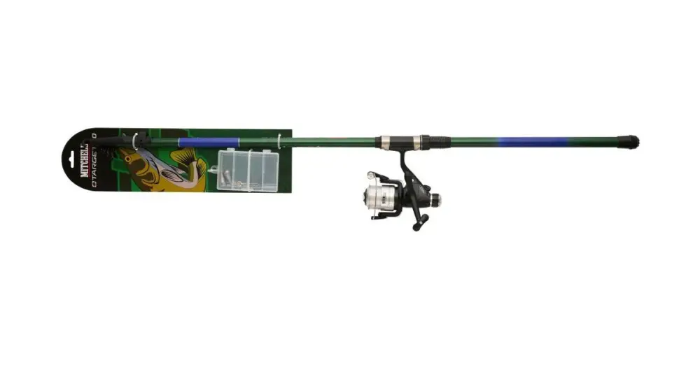 Koupit Online Mitchell Prut Target II Zander T300 Combo Heavy 3 m 30-60 g s Navijákem a Krabička Nástrah