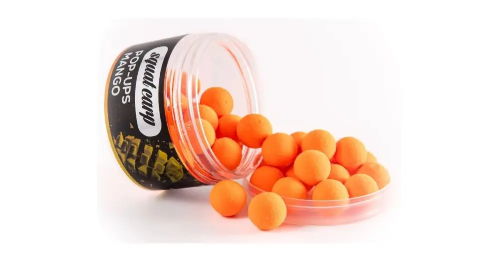 Nejlepší Cena Squat Carp Plovoucí Boilies Pop-Up Mango 60 g - 16 mm