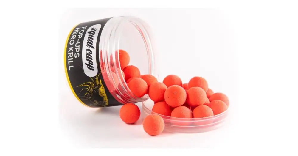 Omezená Nabídka Squat Carp Plovoucí Boilies Pop-Up Hero Krill 60 g - 16 mm