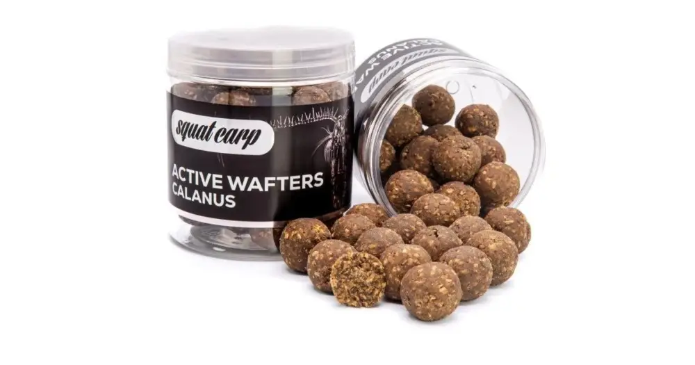 Finální Výprodej Squat Carp Vyvážené Boilies Active Wafters Calanus