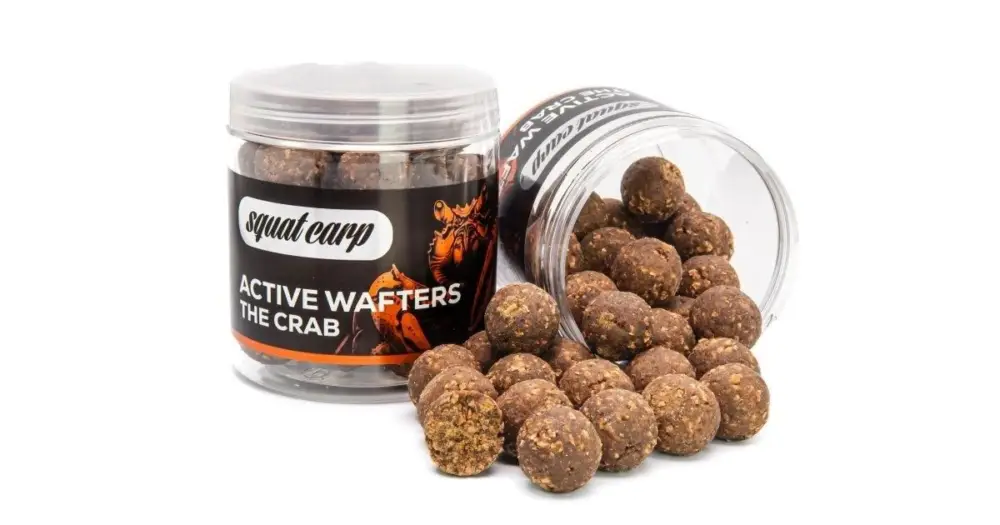 Výhodná Nabídka Squat Carp Vyvážené Boilies Active Wafters The Crab