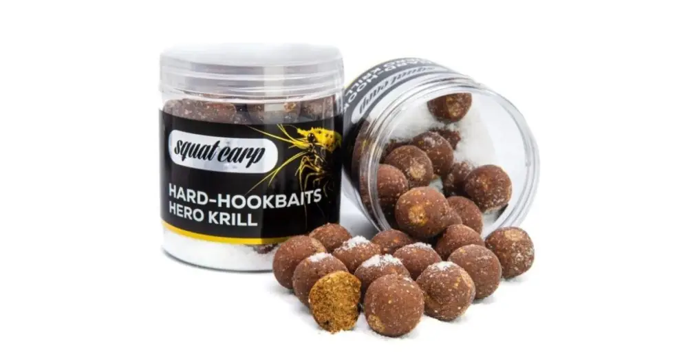 Odeslání Ihned Squat Carp Tvrzené Boilies Hard Hookbaits Hero Krill 170 g - 24 mm