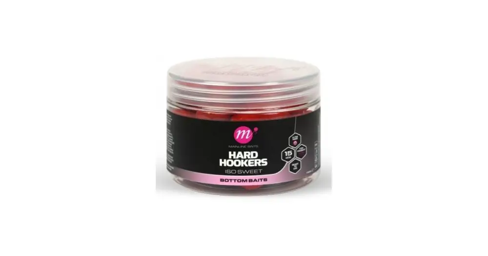 Cenová Bomba Mainline Tvrzené Boilie Hard Hookers ISO Sweet 150 ml - 15 mm