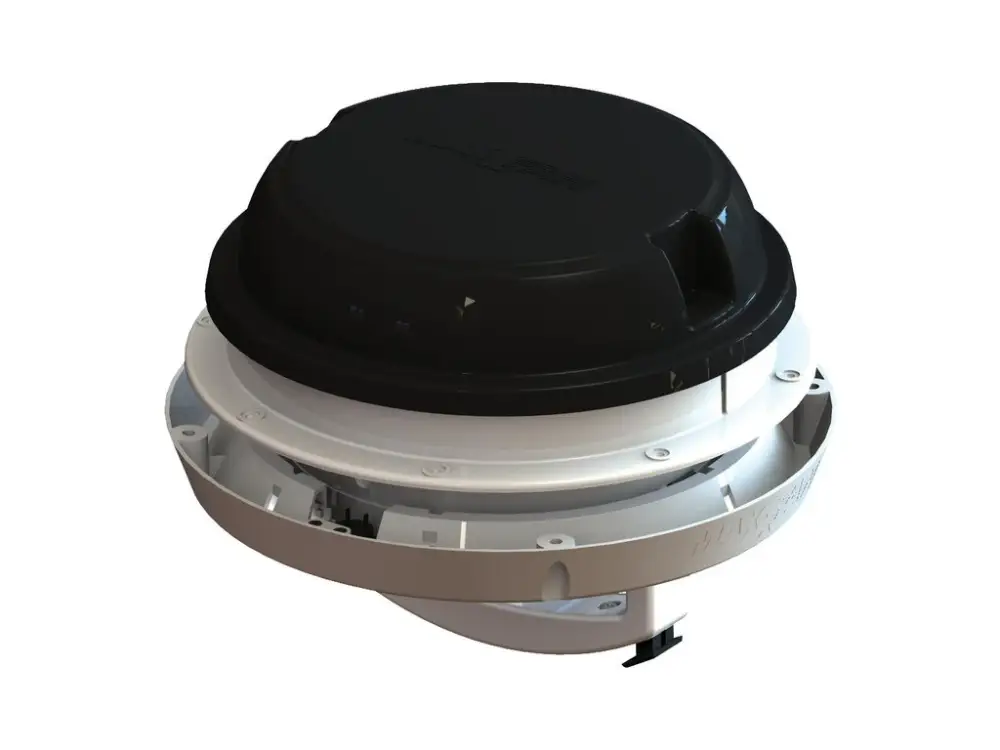 Ověřený Odvětrávání Maxxair MaxxFan Dome Plus Bílá