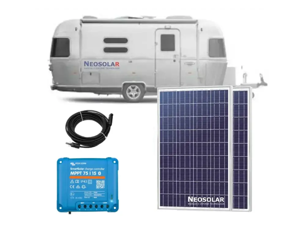 Sestava Victron Energy caravan 260Wp (MPPT) Levný