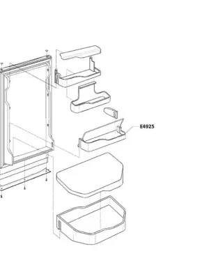 Zlevněný Dveřní panel dole L=403mm