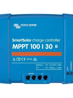 Ověřený MPPT SMART solární regulátor 100/30 - INTEGROVANÝ BLUETOOTH