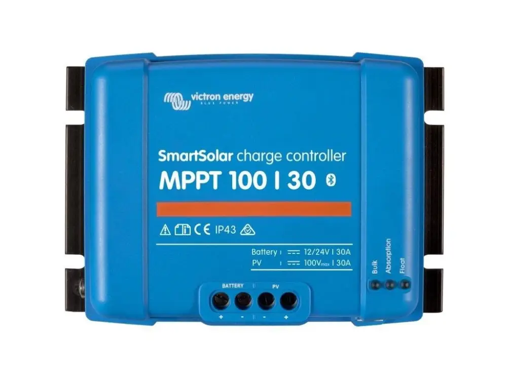 Ověřený MPPT SMART solární regulátor 100/30 - INTEGROVANÝ BLUETOOTH