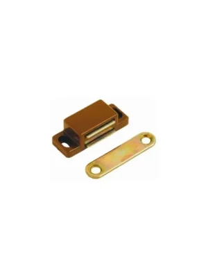 Vysoce Kvalitní Západka dveří skříňky W4 magnetická hnědá