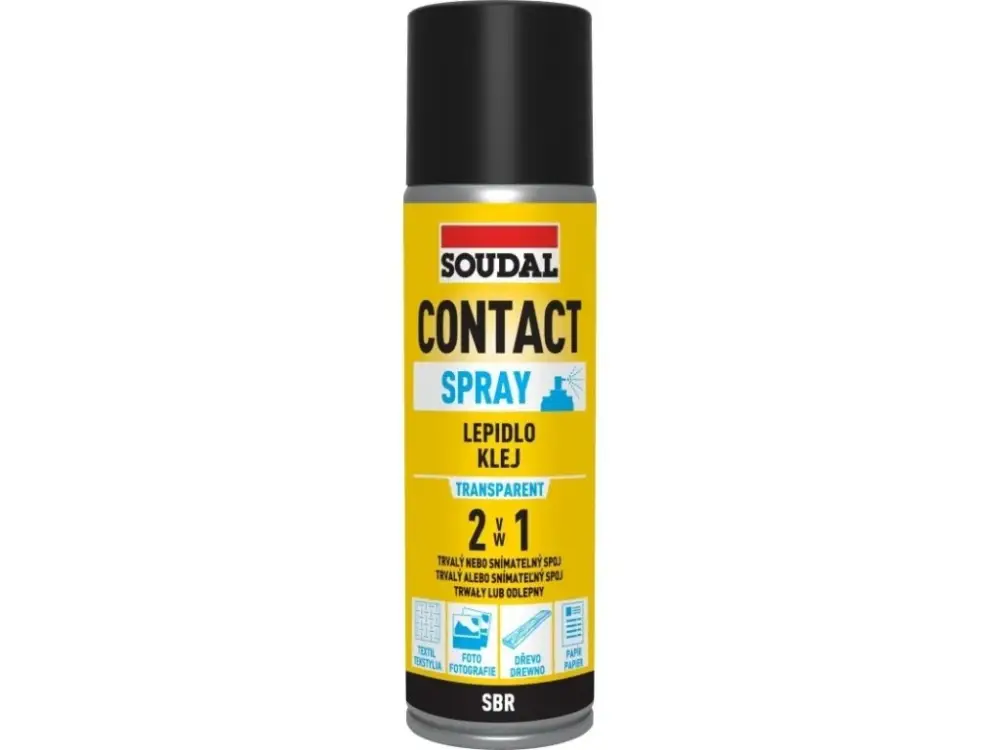 Tovární Cena Contact Spray Lepidlo 2v1 SOUDAL