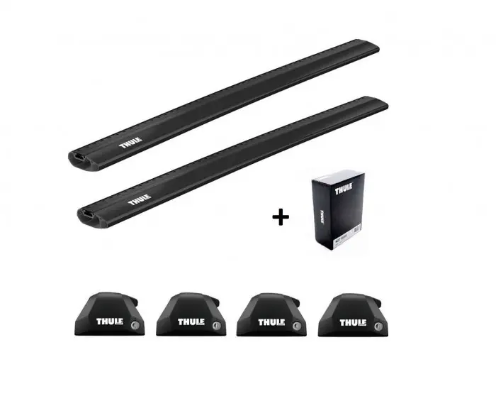 Finální Výprodej Nosič Thule 7206 Wingbar Edge tyče ČERNÉ