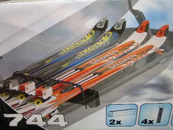 Držák lyží do boxu Thule 694800 Finální Výprodej
