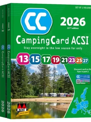 ACSI Camping Card 2026 - anglická verze Nejprodávanější