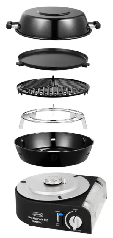 Gril Cadac Safari Chef 30 Compact Novinka