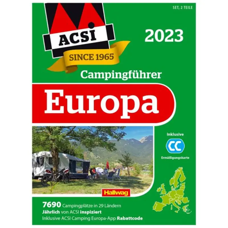 Finální Výprodej ACSI-Campingführer Europa 2023