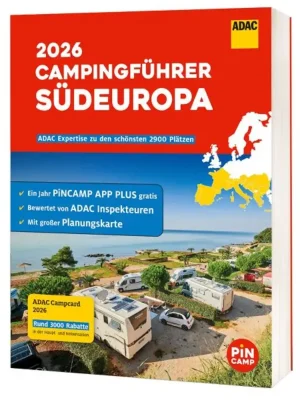 ADAC Campingführer 2026, díl 1 Sudeuropa Nízká Cena