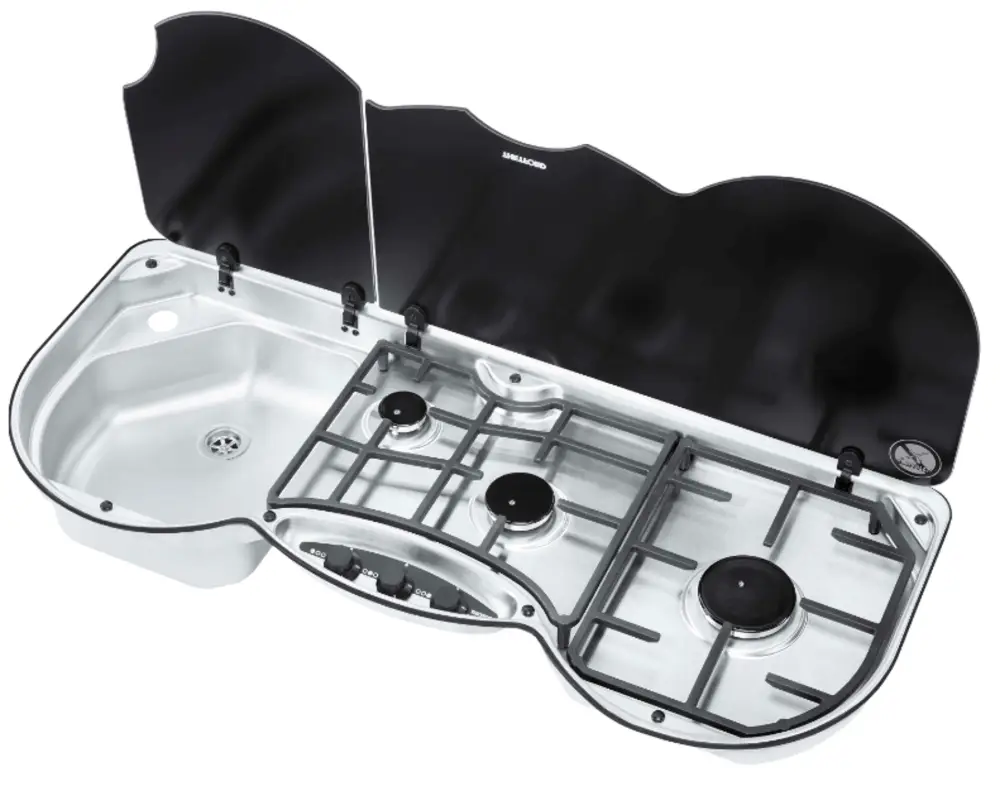 Kombinace vařič/dřez Thetford 353 Series levý Bezpečná Platba