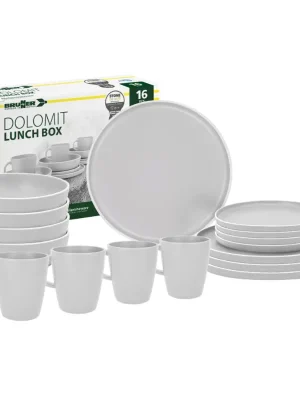 Časově Omezené Sada nádobí Brunner Dolomit white 16-dílná