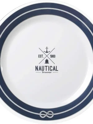 Dokud Zásoby Vydrží Mělký talíř Brunner Nautical 26 cm
