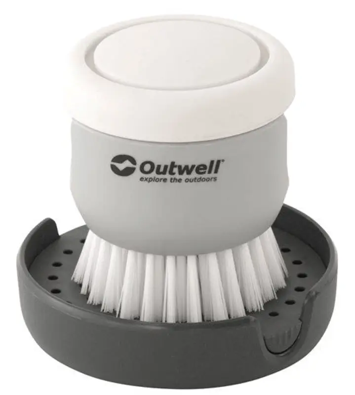 Aktuální Mycí sada Outwell Kitson Brush and Soap Dispenser