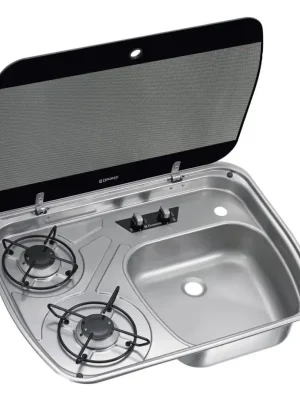 Ověřený Kombinace vařič/dřez Dometic HSG 2445