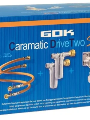 Originální Set regulátor/hadice/filtry Caramatic DriveTwo 30 mbar vertikální