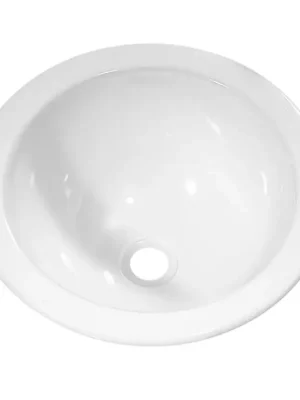 Nová Kolekce Umyvadlo kulaté, bílé 290 x 120 mm
