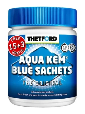 Thetford Aqua Kem Sachets 15+3 zdarma Autentický